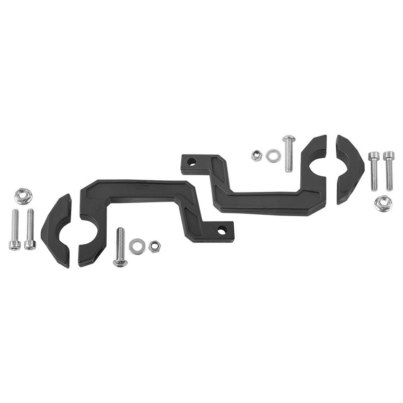 POLISPORT MX ROCKS HANDGUARDS BLACK (8307400002) - Driven Powersports Inc.56044150611968307400002