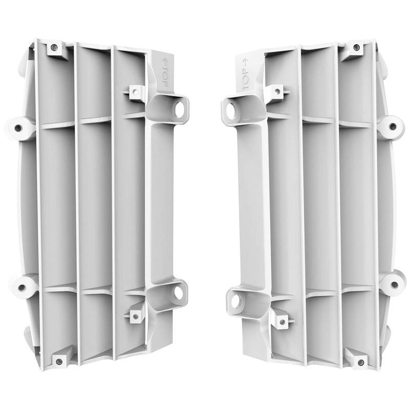 POLISPORT RADIATOR LOUVERS KTM (WHITE) - DRIVEN Canada's Powersports 56044150978058466800004