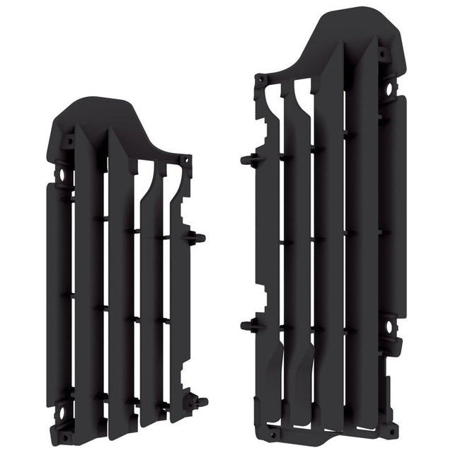 POLISPORT RADIATOR LOUVERS SUZUKI (BLACK) - DRIVEN Canada's Powersports 56044150903708464800001