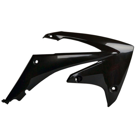 POLISPORT RADIATOR SCOOPS HONDA 11 - 13 (BLACK) - Driven Powersports Inc.56044150274068412700003