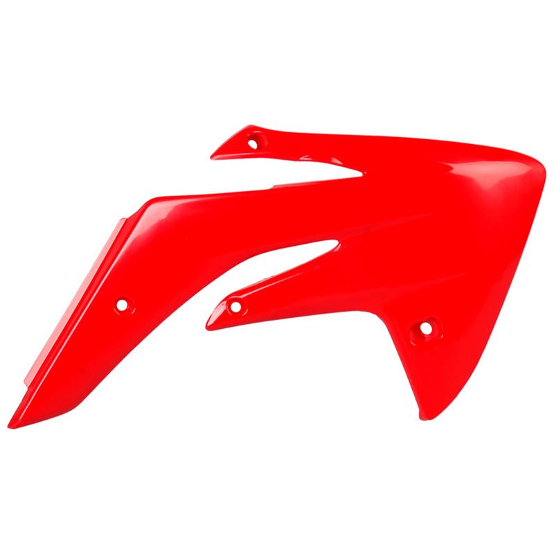 POLISPORT RADIATOR SCOOPS HONDA (RED) (8412200001) - Driven Powersports Inc.56044150236068412200001