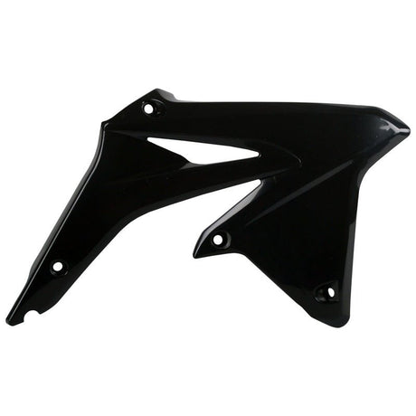 POLISPORT RADIATOR SCOOPS SUZUKI (BLACK) (8412500002) - Driven Powersports Inc.56044150255948412500002