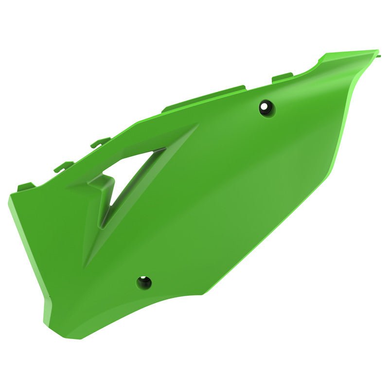 POLISPORT SIDE PANELS RESTYLING, GREEN, KX125/250 03 - 08 (8425900001) - Driven Powersports Inc.56044151121578425900001