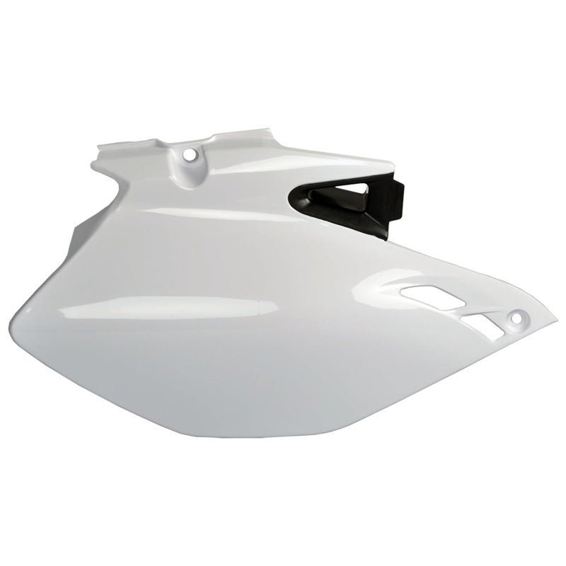 POLISPORT SIDEPANELS WR250/450F 07 - 08 BLACK/WHITE. (8604300001) - Driven Powersports Inc.56044150236758604300001