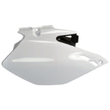 POLISPORT SIDEPANELS WR250/450F 07 - 08 BLACK/WHITE. (8604300001) - Driven Powersports Inc.56044150236758604300001