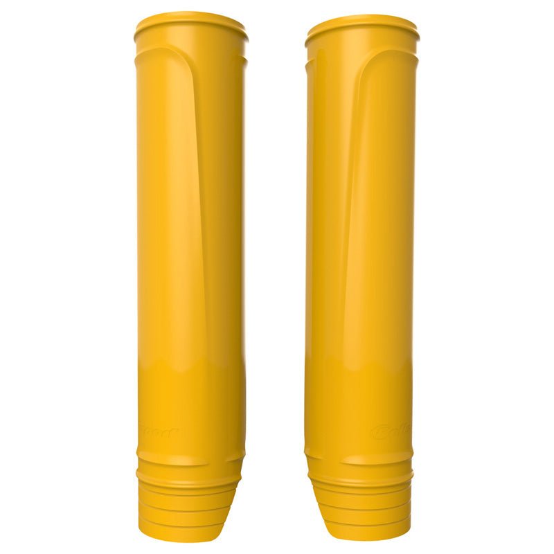 POLISPORT UPPER FORK PROTECTORS (YELLOW) (8463500007) - Driven Powersports Inc.56044150884908463500007