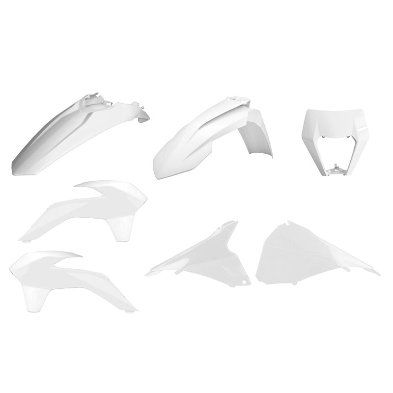 POLISPORT WHITE FRONT RESTYLING ENDURO KIT (90879) - Driven Powersports Inc.560441510170090879