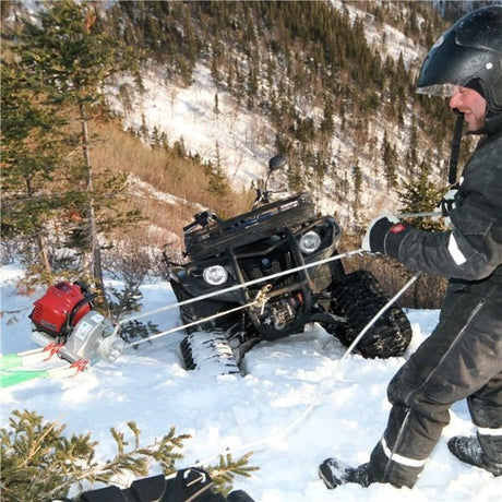 PortableWinch GX35 Gas - Powered Winch With Accessories - DRIVEN Canada's Powersports 690581023668PCW3000-A