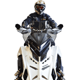 POWERMADD PM POL MATRYX WINDSHIELD LOW TINT - Driven Powersports Inc.14621