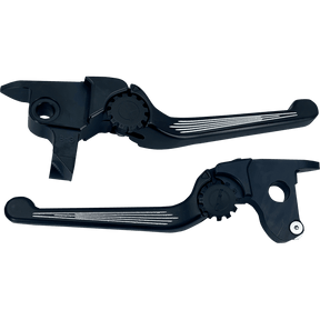 POWERSTANDS RACING 14 - 16 FLHT ANTHEM LVR SET C/TRAST W/HYDR - Driven Powersports Inc.12 - 00654 - 31