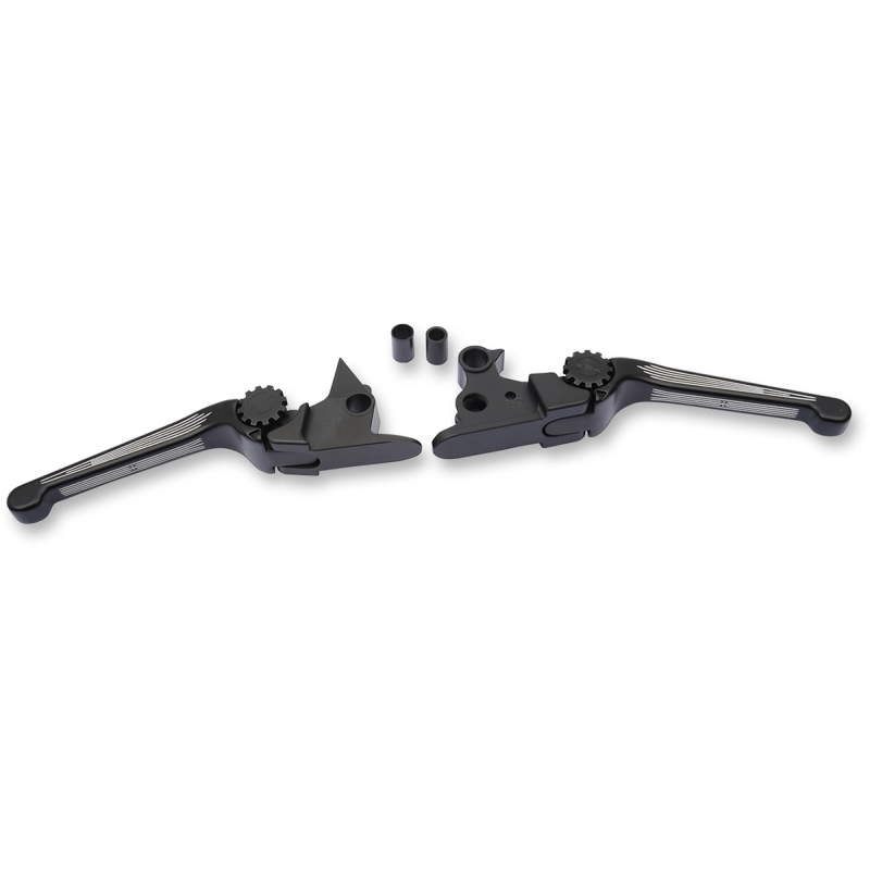POWERSTANDS RACING 15 - 17 FLS/FXSB ANTHEM LEVER SET CONTRAST - Driven Powersports Inc.12 - 00656 - 31