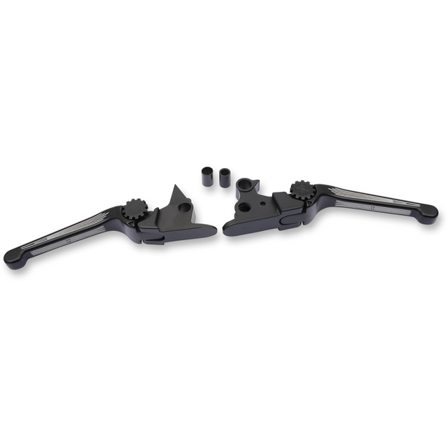 POWERSTANDS RACING 15 - 17 FLS/FXSB ANTHEM LEVER SET CONTRAST - Driven Powersports Inc.12 - 00656 - 31