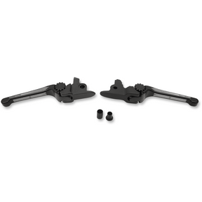 POWERSTANDS RACING 17 - 19 FLHR/FLHT ANTHEM LEVER SET CONTRAST - Driven Powersports Inc.12 - 00661 - 31