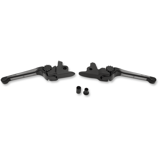 POWERSTANDS RACING 17 - 19 FLHR/FLHT ANTHEM LEVER SET CONTRAST - Driven Powersports Inc.12 - 00661 - 31