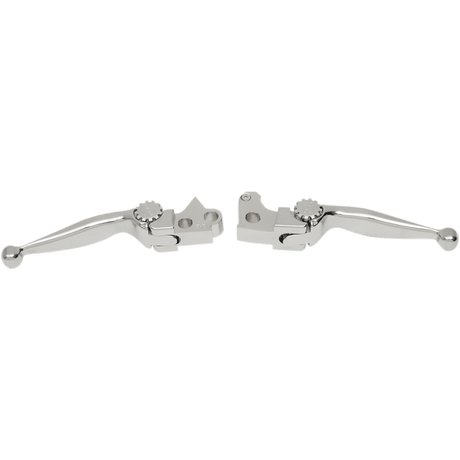 POWERSTANDS RACING LEVER SET JOURNEY HARLEY DAVIDSON CHROME (12 - 00607 - 20) - DRIVEN Canada's Powersports 12 - 00607 - 20