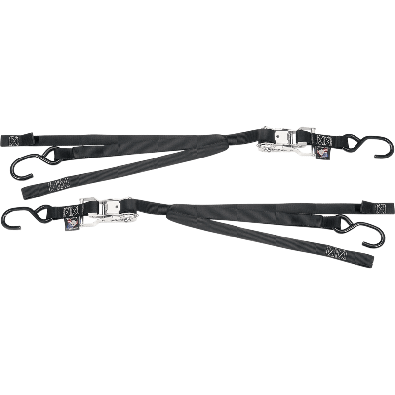 POWERTYE MFG. 1" RATCHET TIW DOWNS W/ SOFT TYE PR - Driven Powersports Inc.33722