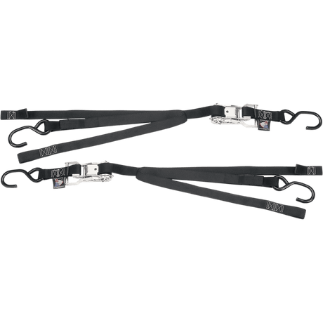 POWERTYE MFG. 1" RATCHET TIW DOWNS W/ SOFT TYE PR - Driven Powersports Inc.33722