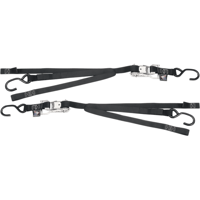 POWERTYE MFG. 1" RATCHET TIW DOWNS W/ SOFT TYE PR - Driven Powersports Inc.33722