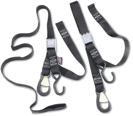 POWERTYE MFG. FAT STRAP BUCKLE 1.5" TIE DOWNS (PR - Driven Powersports Inc.29622