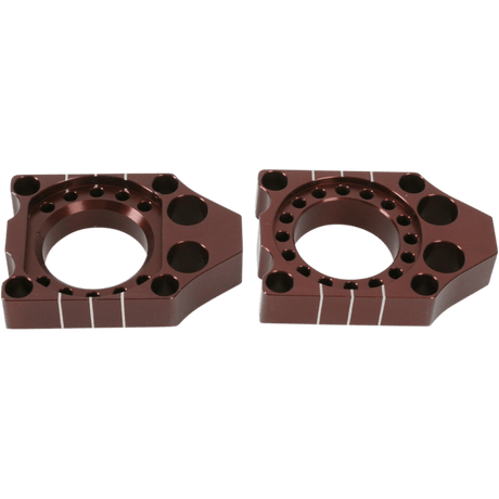 PRO CIRCUIT 03 - 16 KXF/RMZ AXLE BLOCKS (BROWN) - Driven Powersports Inc.KAB03
