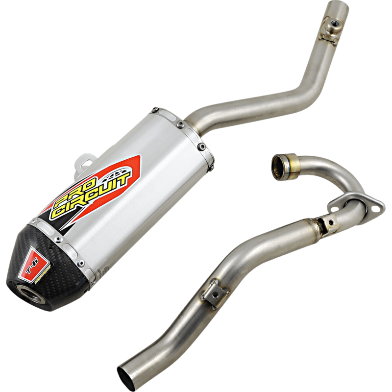 PRO CIRCUIT 03 - 19 CRF230F EXHAUST T - 6 SS W/CF END CAP - Driven Powersports Inc.0112023F