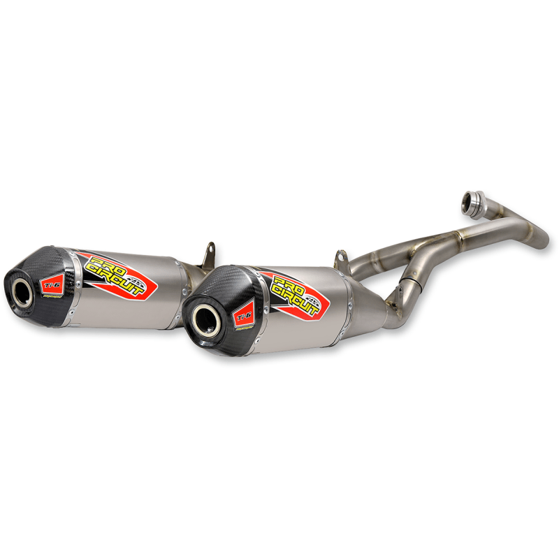 PRO CIRCUIT 17 - 18 CRF450R/RX TI - 6 FS SS/CF TIP*2 W/SA - Driven Powersports Inc.0311745F2