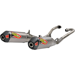 PRO CIRCUIT 18 - 19 CRF250R TI - 6 DUAL FS TI/CF TIP - Driven Powersports Inc.0311825F2