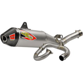 PRO CIRCUIT 18 - 19 YZ450F TI - 6 FS W/CF END CAP - Driven Powersports Inc.0331845F