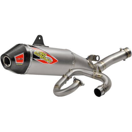 PRO CIRCUIT 18 - 19 YZ450F TI - 6 FS W/CF END CAP - Driven Powersports Inc.0331845F