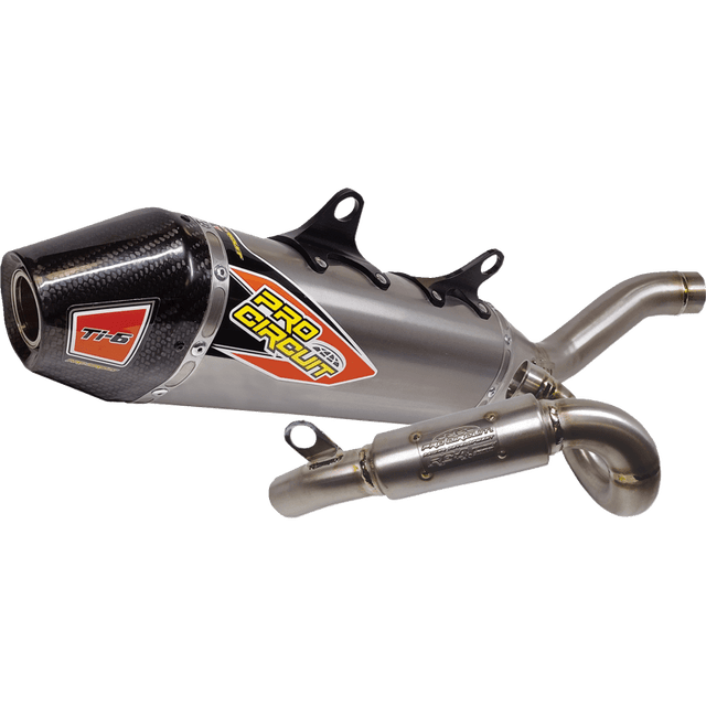 PRO CIRCUIT 2023 450SX - F EXHAUST TI - 6 W/CF - Driven Powersports Inc.0352245F