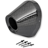 PRO CIRCUIT REPL 2012 CARBON END CAP 4.5" - 1 - 1/2 - Driven Powersports Inc.PC4022 - 0003