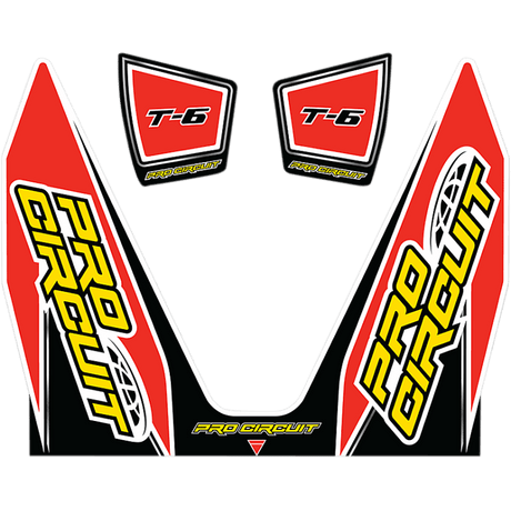 PRO CIRCUIT T - 6 WRAP AND E/C DECAL (DC14T6) - DRIVEN Canada's Powersports DC14T6