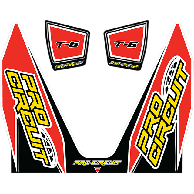 PRO CIRCUIT T - 6 WRAP AND E/C DECAL (DC14T6) - DRIVEN Canada's Powersports DC14T6
