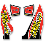 PRO CIRCUIT T - 6 WRAP AND E/C DECAL (DC14T6) - DRIVEN Canada's Powersports DC14T6