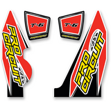 PRO CIRCUIT T - 6 WRAP AND E/C DECAL (YZ250F) (DC14T6 - YZ250F) - DRIVEN Canada's Powersports DC14T6-YZ250F
