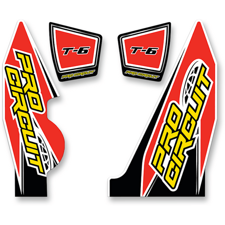 PRO CIRCUIT T - 6 WRAP AND E/C DECALS (CRF) (DC14T6 - CRF) - DRIVEN Canada's Powersports DC14T6 - CRF