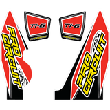 PRO CIRCUIT TI - 6 WRAP AND E/C DECALS (DC14TI6 - CRF) - DRIVEN Canada's Powersports DC14TI6 - CRF