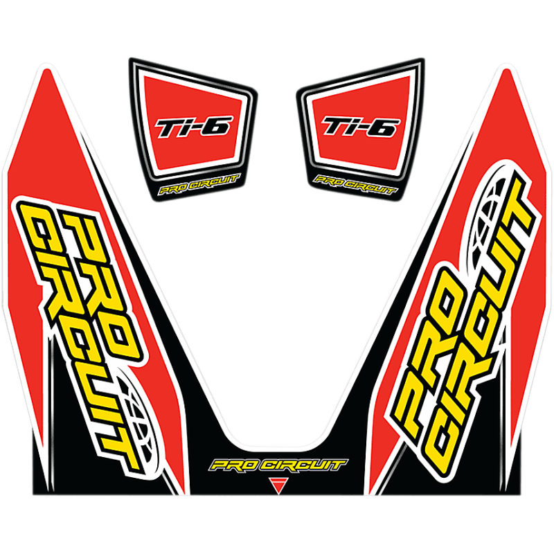 PRO CIRCUIT TI - 6 WRAP AND E/C DECALS (DC14TI6 - CRF) - DRIVEN Canada's Powersports DC14TI6 - CRF