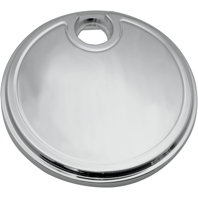 PRO - ONE PERF.MFG. 92 - 07 FLH FUEL DOOR SMOOTH CHROME (908310) - DRIVEN Canada's Powersports 908310