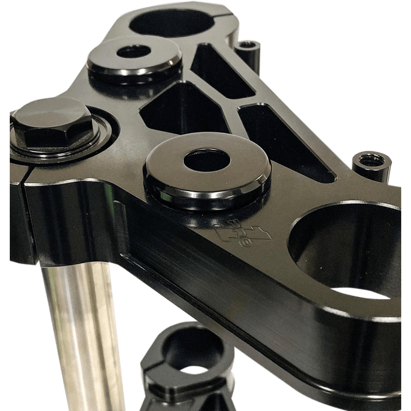 PRO - ONE PERF.MFG. HANDLEBAR RISER DAMPER KIT, ANO BILLET CAPS, - DRIVEN Canada's Powersports 103070B