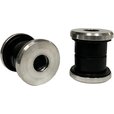 PRO - ONE PERF.MFG. HANDLEBAR RISER DAMPER KIT, WITH RAW BILLET ALUMCAPS, (103070RAW) - DRIVEN Canada's Powersports 103070RAW