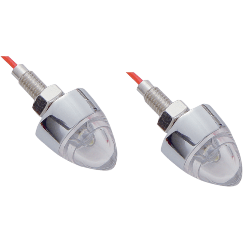 PRO - ONE PERF.MFG. LED BULLET MINI MARKER CHROME (PR) - DRIVEN Canada's Powersports 402240