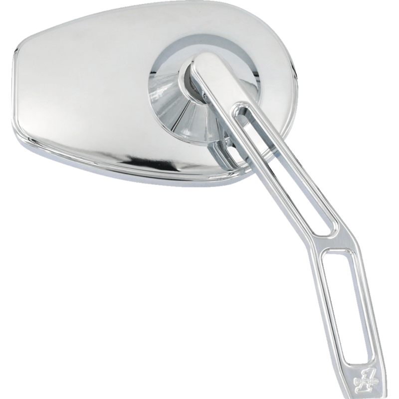 PRO - ONE PERF.MFG. MIRROR, MICRO OEM, V2 CUT OUT STEM, RIGHT, CHROME (102110) - DRIVEN Canada's Powersports 102110