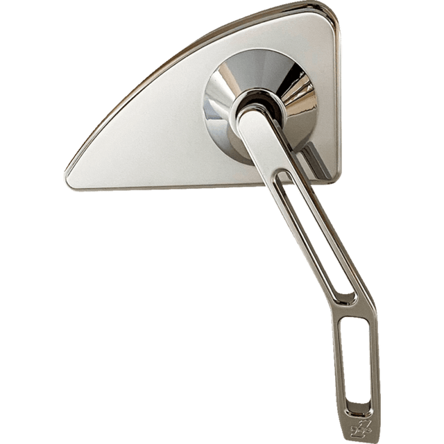 PRO - ONE PERF.MFG. MIRROR, MINI TD,V2 CUT OUT STEM, RIGHT, CHROME (102130) - DRIVEN Canada's Powersports 102130