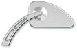 PRO - ONE PERF.MFG. MIRROR TEAR DROP CUTOUT STEM SMTH CHR L (102510) - DRIVEN Canada's Powersports 102510
