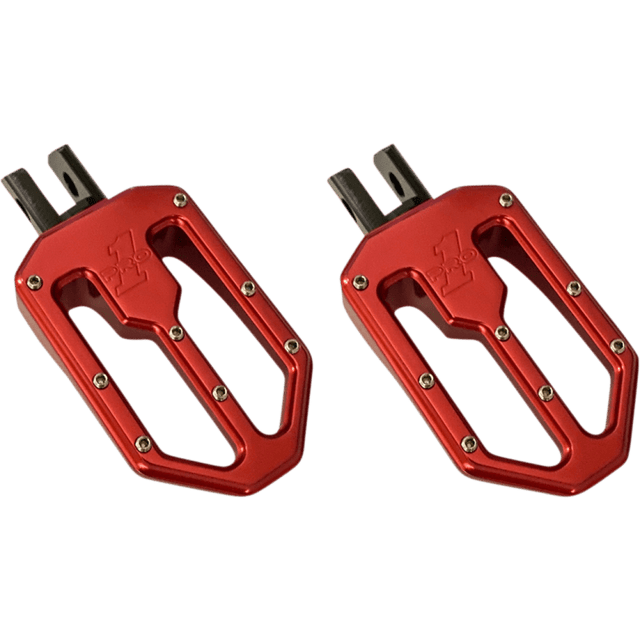 PRO - ONE PERF.MFG. MOTO V2, BILLET FOOT PEGS, ANODIZE, M8 SOFTAIL - DRIVEN Canada's Powersports 500752R