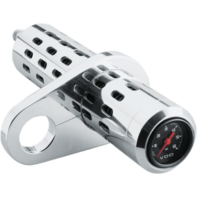 PRO - ONE PERF.MFG. OIL COOLER W/TEMP GAUGE UNIV CLAMP - DRIVEN Canada's Powersports 201110
