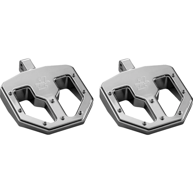 PRO - ONE PERF.MFG. PRO PEG, BMX V1, BILLET MINI FLOORBOARDS, CHROME (500761) - DRIVEN Canada's Powersports 500761