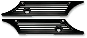 PRO - ONE PERF.MFG. SADDLE BAG LATCH CVRS B/MILL ANODIZE - DRIVEN Canada's Powersports 104720B