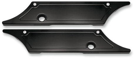 PRO - ONE PERF.MFG. SADDLE BAG LATCH CVRS SMTH ANODIZE - DRIVEN Canada's Powersports 104710B